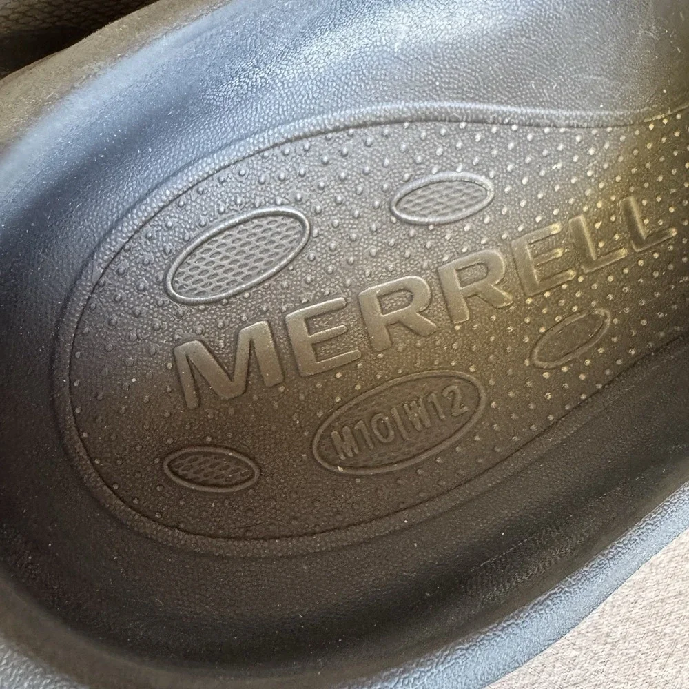 Size 10 - Merrell Hydro Slide 2 Slip-Ons BLACK Water-Friendly